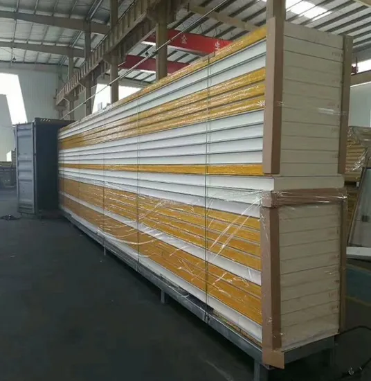 저가 공장 공급 EPS 샌드위치 패널 강철 구조 건축 자재