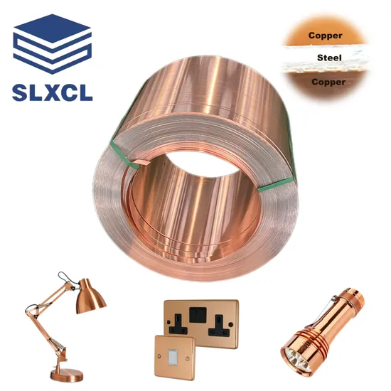 환경 친화적인 구리 도금 강철 복합 금속 스트립, 전화선 데이터 전송용 소재
