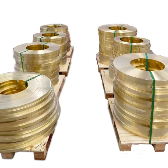 고품질 황동+강철 복합 냉간 압연 시트 금속 소재