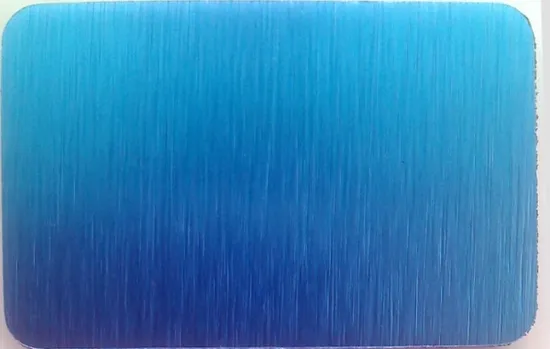 브러시드 알루미늄 호일 시트 금속 복합 패널 소재